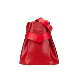LOUIS VUITTON エピ レッド サックデポールGM 付属ポーチ 美品❣️ LOUIS VUITTON ルイヴィトン バッグ サックデポールPM エピ
