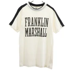 FRANKLIN&MARSHALL フランクリンマーシャル 半袖 Tシャツ S オフホワイト メンズ 古着