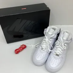 SUPREME × NIKE AIR FORCE 1 MID SP/White 