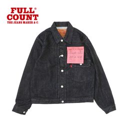 FULLCOUNT フルカウント デニム ジャケット "Type 1 Black Denim Jacket" 2107BK ONE WASH