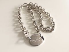あーみ様専用【管理番号70】 TIFFANY＆Co. ティファニー  リターントゥ チョーカー ネックレス SV925 シルバー925 ジュエリー