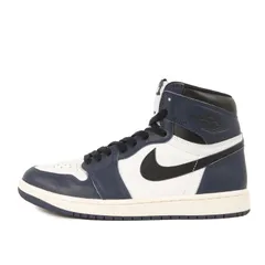 【美品】NIKE ナイキ サイズ:27.0cm | AIR JORDAN 1 RETRO HIGH OG MIDNIGHT NAVY (DZ5485-401) | エア ジョーダン1 レトロ ハイ | ミッドナイトネイビー ブラック | US9【中古】