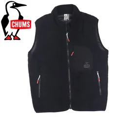 CHUMS (チャムス) CH14-1418 Booby Stitch Fleece Vest レディース ブービーステッチフリースベスト CMS167 全2色 K001Black L