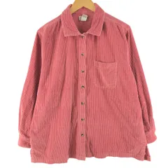 古着 エルエルビーン L.L.Bean 長袖 コーデュロイシャツ レディースXXL/eaa357632