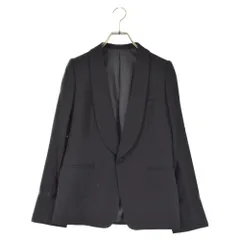 NUMBER (N)INE (ナンバーナイン) 初期 ショールカラー ドットダメージ ウール テーラードジャケット ブラックのサムネイル