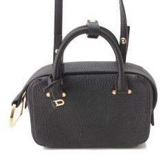【デルヴォー】Delvaux　クールボックス ナノ トリヨンレザー 2WAY ハンドバッグ AA0567 ブラック 【中古】【鑑定済・正規品保証】195931