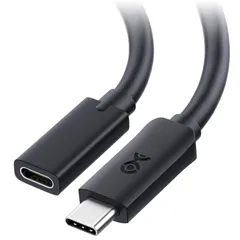 【数量限定】エクステンダー)、Thunderbolt 延長ケーブル/USB-C (USB-C 4/3ポート対応、真のリバーシブルデザイン 延長ケーブル、Thunderbolt C 4 Type ビデオ、USB 8K60Hz / 0.5m、240W充電 ケーブル