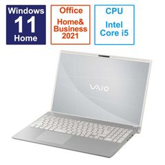 【新品 未使用 未開梱】VAIO　ノートパソコン VAIO F16 ウォームホワイト [16.0型 /Win11 Home /Core i5 /メモリ：8GB /SSD：512GB /Office]　VJF16190611W