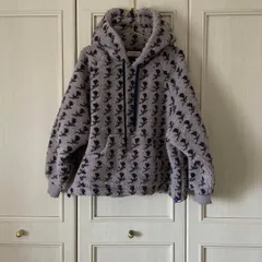 @ imakokoni M ボア パーカー アウター 長袖 もこもこ 花柄　お呼ばれ　デート　オフィスカジュアル　食事会　可愛い　お出かけ　上品