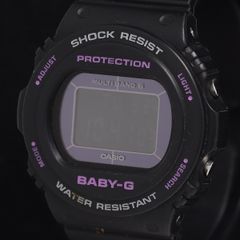 稼働 良品 カシオ ベイビーG BGD-5700 電波ソーラー デジタル文字盤