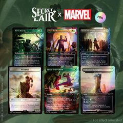 MTG Black Panther RAINBOW FOIL Secret Lair x MARVEL