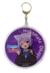 【中古】キーホルダー 猫又おかゆ(等身) オリジナルアクリルキーホルダー 「バーチャルYouTuber ホロライブ×ラウンドワン」 コラボメニュー注文特典 前半