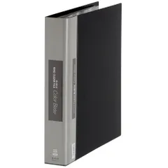 キングジム クリアーＦカラーベース差替式 黒 139-3-BKのサムネイル