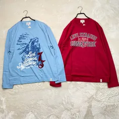 タグ付き未使用品  Levi's・リーバイス  プリント 刺繡ロゴ ロンT ロングスリーブカットソー  Lサイズ  2枚セット
