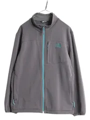 【お得なクーポン配布中!】 ノースフェイス フルジップ ストレッチ トラック ジャケットメンズ L アウトドア The North Face 裏 フリース ブルゾン フルジップ グレー