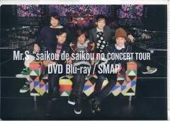【中古】クリアファイル(男性アイドル) SMAP A5クリアファイル 「DVD/Blu-ray Mr.S “saikou de saikou no CONCERT TOUR”」 購入特典