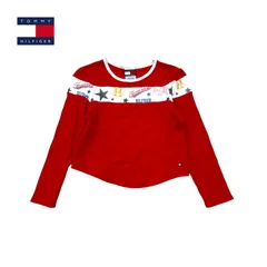 861◯ TOMMY HILFIGER ロンt カットソー　6