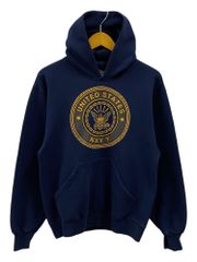 SOFFE(ソフィ) パーカー フーディ NAVY 米軍 USA製 S ネイビー メンズ/078
