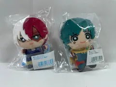 A1933・僕のヒーローアカデミア 緑谷 轟 未開封 THE MOVIE ユアネクスト ちみっともぬいバッジ 2体セット