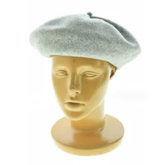 【matureha.】beret top gather トップギャザー ウールベレー帽