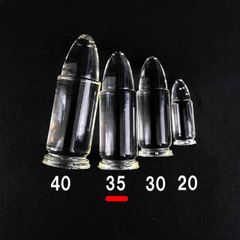 モールドファクトリー　9mm弾モチーフ　35mm　レジン用シリコンモールド　UVレジン対応 　全長35mm 直径11.5mm程度　弾丸モールド