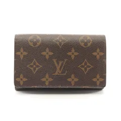 ルイ・ヴィトン LOUIS VUITTON 二つ折り財布 ポルトフォイユトレゾール モノグラム M61736 PVCコーティングキャンバス ポルトフォイユ・トレゾール レディース Used A