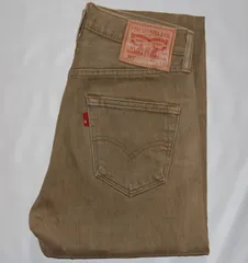 送料無料!C-02 USED Levis リーバイス 501　GREEN　メキシコ製　実寸W30