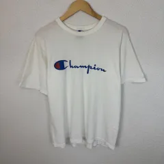 90s Champion チャンピオン Tシャツ 半袖 ロゴプリント USA製 ホワイト Mサイズ メンズ 古着 アメカジ ストリー