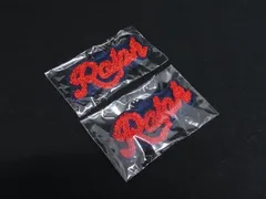 ■未開封■新品■未使用■ RALPH LAUREN ラルフローレン キーホルダー バッグチャーム 2点セット まとめ売り レッド系 DJ8468