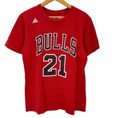 アディダス adidas BULLS 21 両面プリント S/STシャツ メンズ import：M 