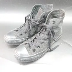 ◇ Θ CONVERSE コンバース ブランドロゴ入り ハイカットスニーカー サイズ23.5 ブラック レディース E  【1503050038683】のサムネイル