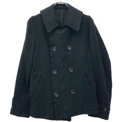 Frank & Eileen ネイビー スウェット生地ピーコート - メルカリ