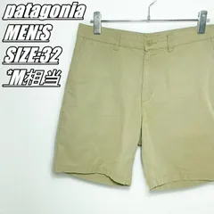 【US古着･13年製】patagonia　パタゴニア　ハーフパンツ　メンズ　サイズ表記32　M相当　ベージュ系