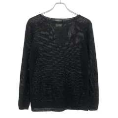 S Max Mara エス マックスマーラ 24SS リネンニットセーター 2419361043 ブラック XSのサムネイル