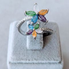 ☆NEW☆トルコ製 ジルコニア&925silver リング