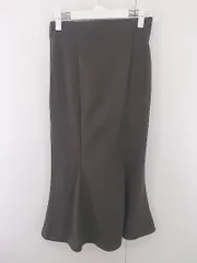 ◇ LOWRYS FARM ローリーズファーム ロング マーメイド スカート サイズM ブラウン系 レディース E  【1304050019098】