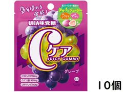 UHA味覚糖 Cケア グレープ 32g×10個 食玩 賞味期限2025/08