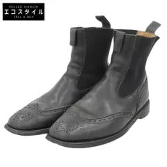 Trickers 脱ぎ履きしやすいトリッカーズサイドゴアブーツ23.5㎝ UK5 Trickers（トリッカーズ）サイドゴア・ブーツM762/ブラック/状態