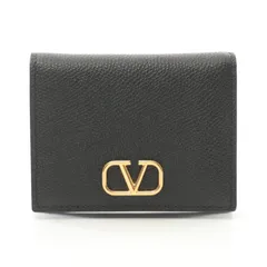 ヴァレンチノ Valentino 二つ折り財布 Vロゴ 2W2P0R39SNP ブラック レザー 二つ折り財布 レディース Used Aのサムネイル
