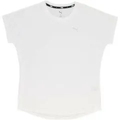 【新品】puma（プーマ）スポーツウェア 半袖Tシャツ トレーニング ヨガ レディース ウィメンズ ESS キャット CHM Tシャツ 　プーマホワイト　686921-02