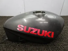 gsx400sカタナ ガソリンタンク スズキ GSX400Sカタナ タンク 銀 純正 中古 バイク 部品 GK77A