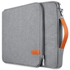 【数量限定】ラップトップ対応可能 (グレー) Chromebook 15 15 15 15 XPS Dell Book Surface Surface Laptop 16 16 Pro MacBook 取っ手付き スリーブケース PCバッグ 軽量 カバー ノー