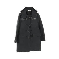 セリーヌ　黒 ダッフルコート ブラック（黒）系 CELINE(セリーヌ) ダッフルコート(メンズ