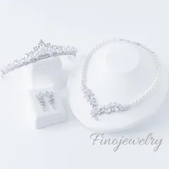 【ブランド公式】P004N022T011 3点セット ブライダルアクセサリー フィノジュエリー イヤリング ビジュー キュービック キュービックジルコニア ウェディング ブライダル 花嫁 結婚式 ウエディングアクセサリー 海外挙式 2次会 パーティー ゲスト