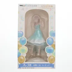 A-3賞 中野三玖(なかのみく) DMMくじ 映画 五等分の花嫁 アニメ放送から5周年記念パーティー フィギュア プライズ DMM.com 新品未開封】DMMくじ 五等分の花嫁 5周年記念パーティー A賞