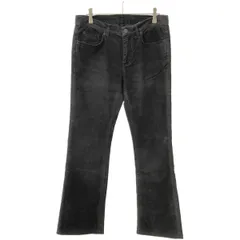 HELMUT LANG ヘルムート ラング VINTAGE CORDUROY LOW WAIST BOOT CUT コーデュロイパンツ  チャコール 28のサムネイル