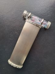 アクリル製:天然ダイヤモンドパウダー砂時計（円柱） - メルカリ 