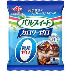 【期限切迫ケース売り15個入×20袋】味の素パルスイートカロリーゼロ ポーション15個入×20袋