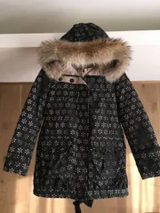新品 RED VALENTINO レース モッズコート 2021コレクション 黒