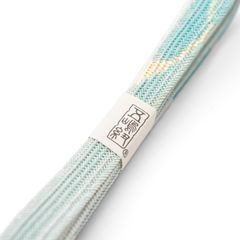 新品　夏用　江戸組紐　五嶋紐　帯締め　流線　青
